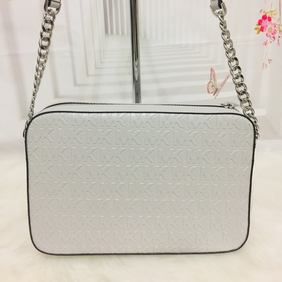 Michael Kors debossed leather Crossbody bag - Picture 6 of 11